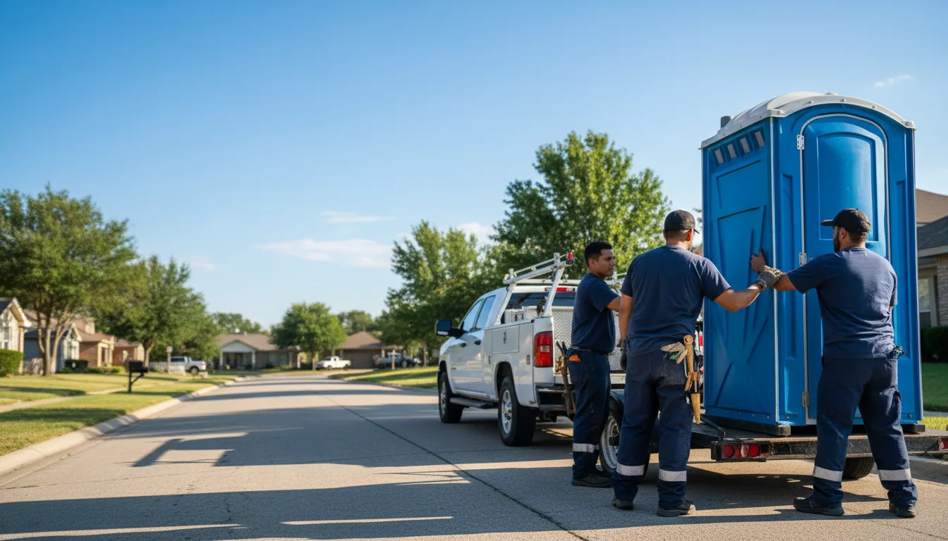 Portable Toilet Rental in Marietta, TX near me